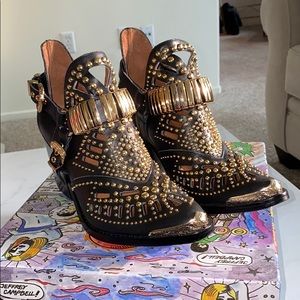 Jeffrey Campbell Calhoun Black/Gold